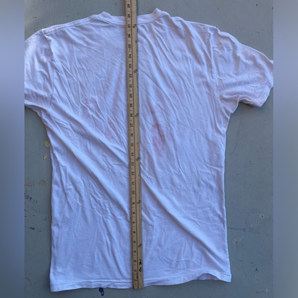 Men's Mitchell&Ness T-Shirt White Shaq O'Neill M Streetwear 90s Magic NBA Dunk - Picture 14 of 15